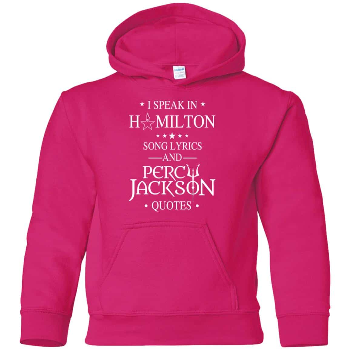 I Speak In Hamilton Song Lyrics And Percy Jackson Quotes Shirt – Kids Style