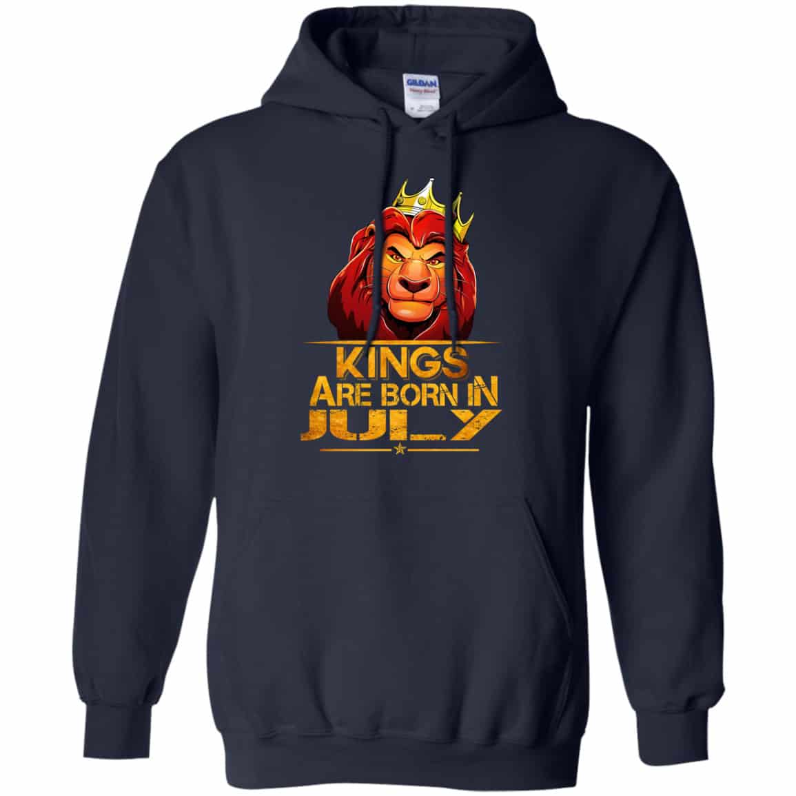Lion King Are Born In July Shirt, Hoodie, Tank