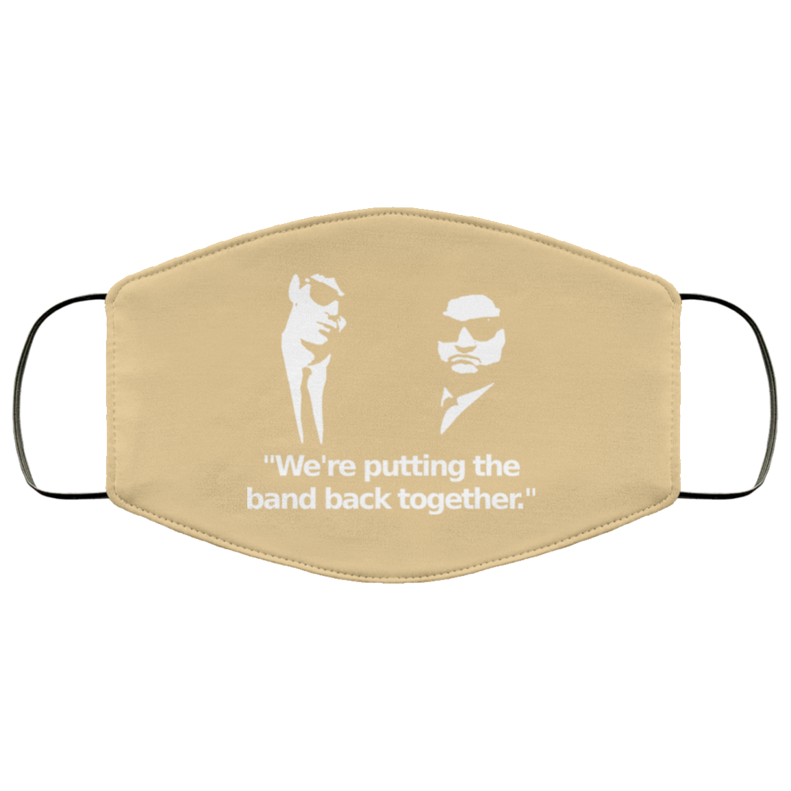 We’re Putting The Band Back Together – Elwood Blues Face Mask