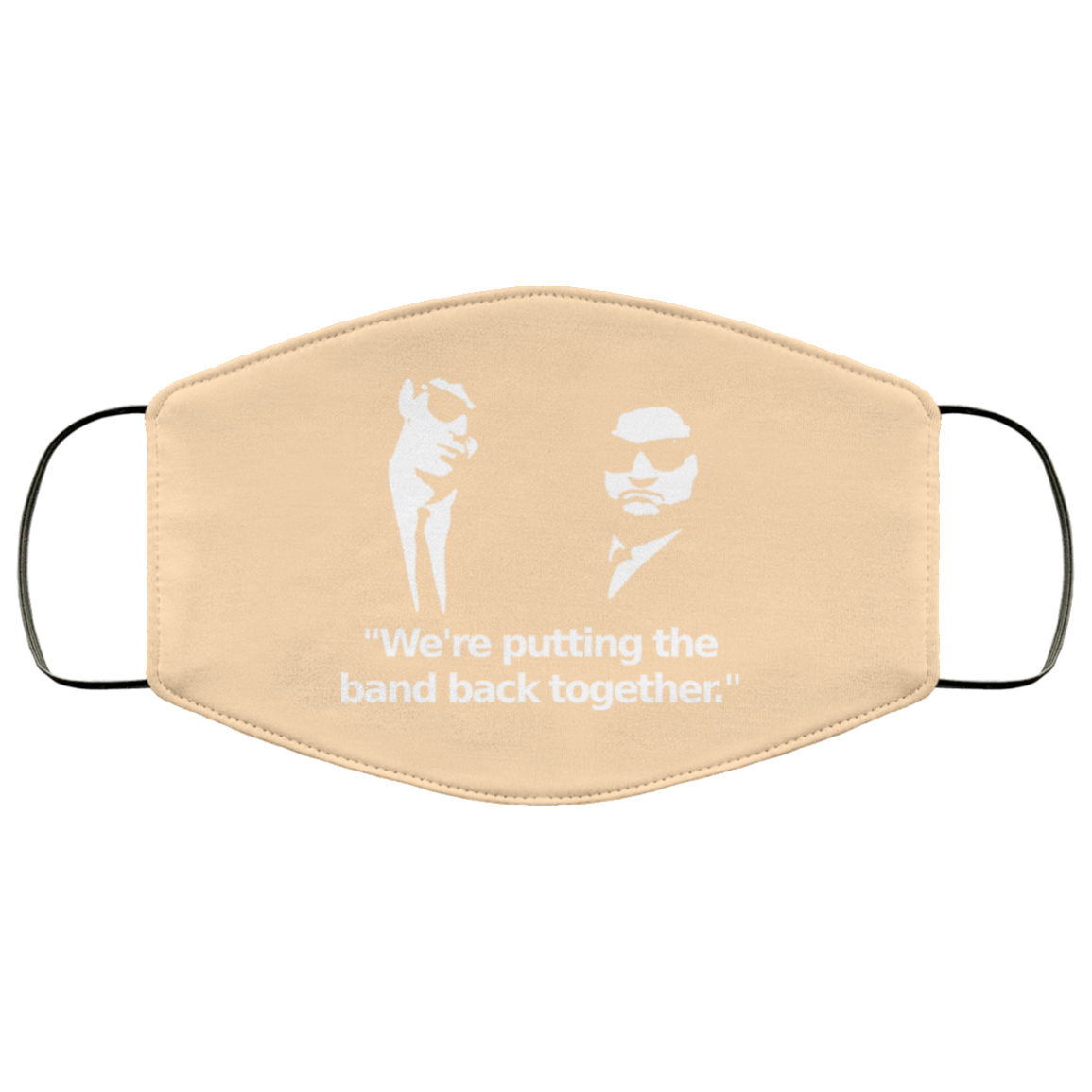 We’re Putting The Band Back Together – Elwood Blues Face Mask