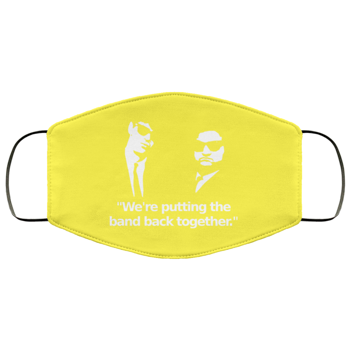 We’re Putting The Band Back Together – Elwood Blues Face Mask