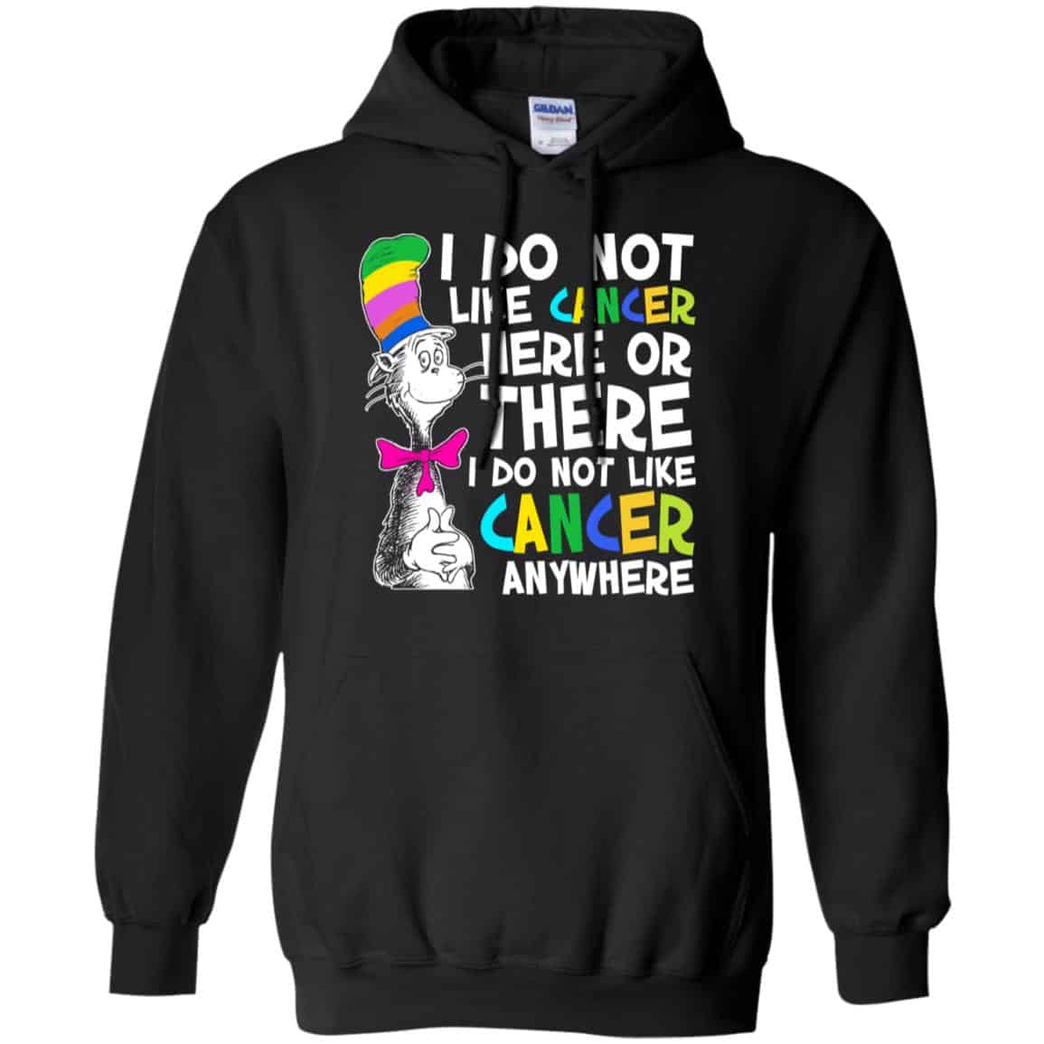 I Do Not Like Cancer Here Or There I Do Not Like Cancer Everywhere Shirt, Hoodie, Tank