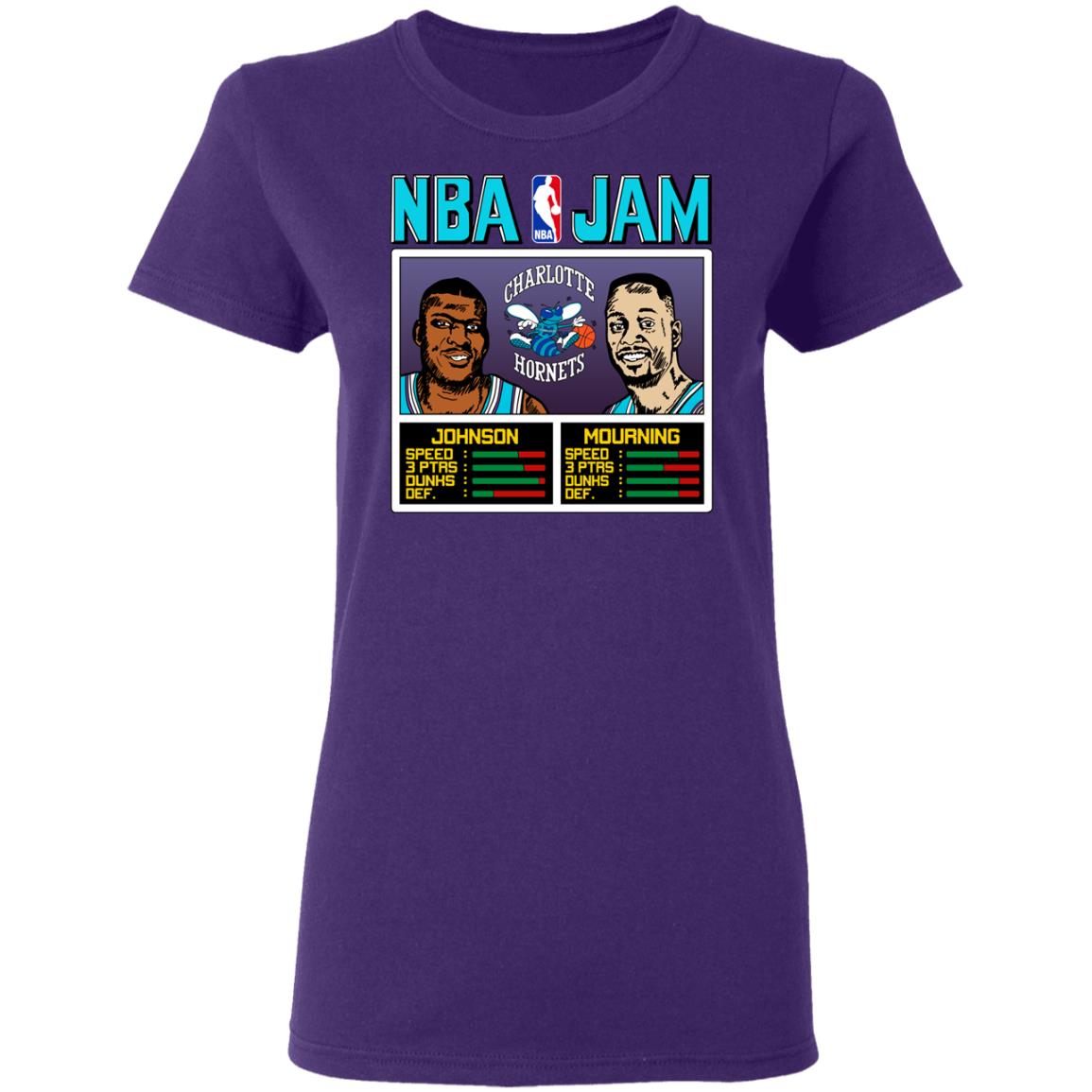 NBA Jam Hornets Johnson And Mourning Shirt, Hoodie, Tank