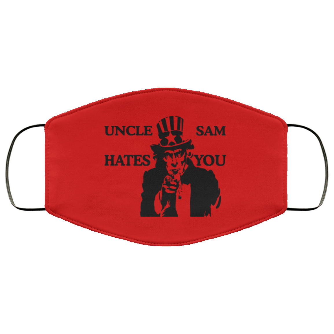 Uncle Sam Hates You Face Mask