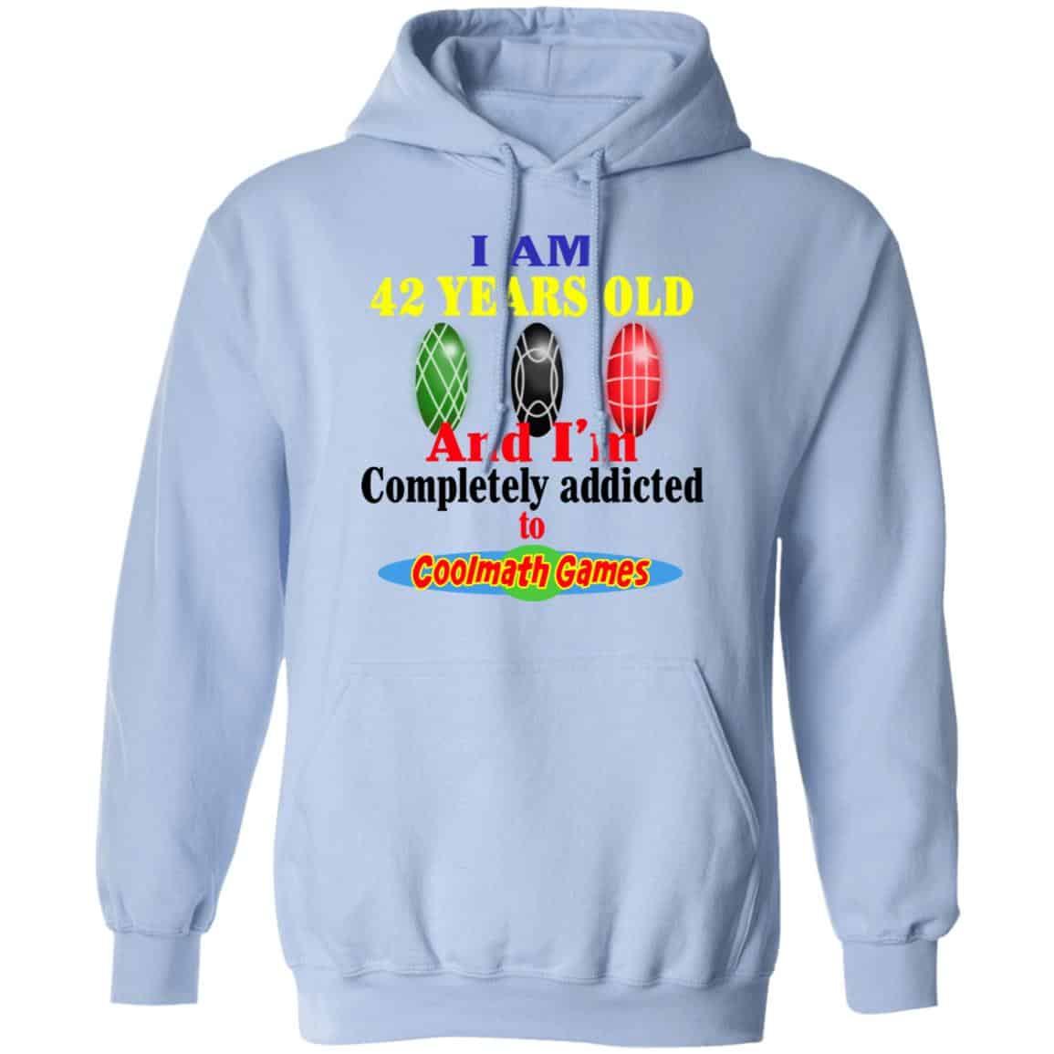 I Am 42 Years Old And I’m Completely Addicted To Coolmath Games Shirt, Hoodie, Tank
