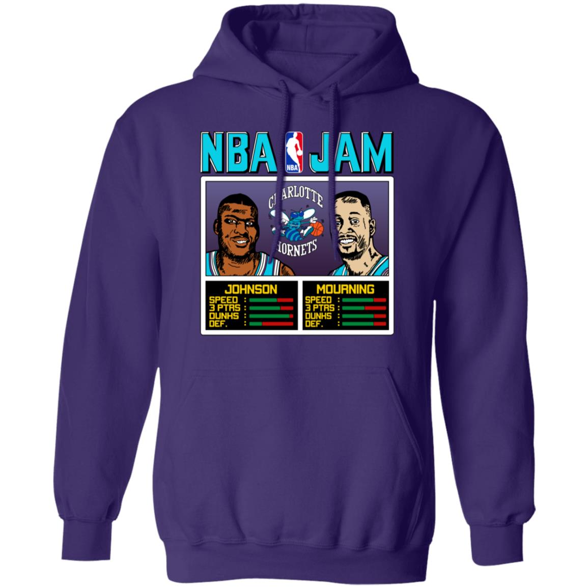 NBA Jam Hornets Johnson And Mourning Shirt, Hoodie, Tank