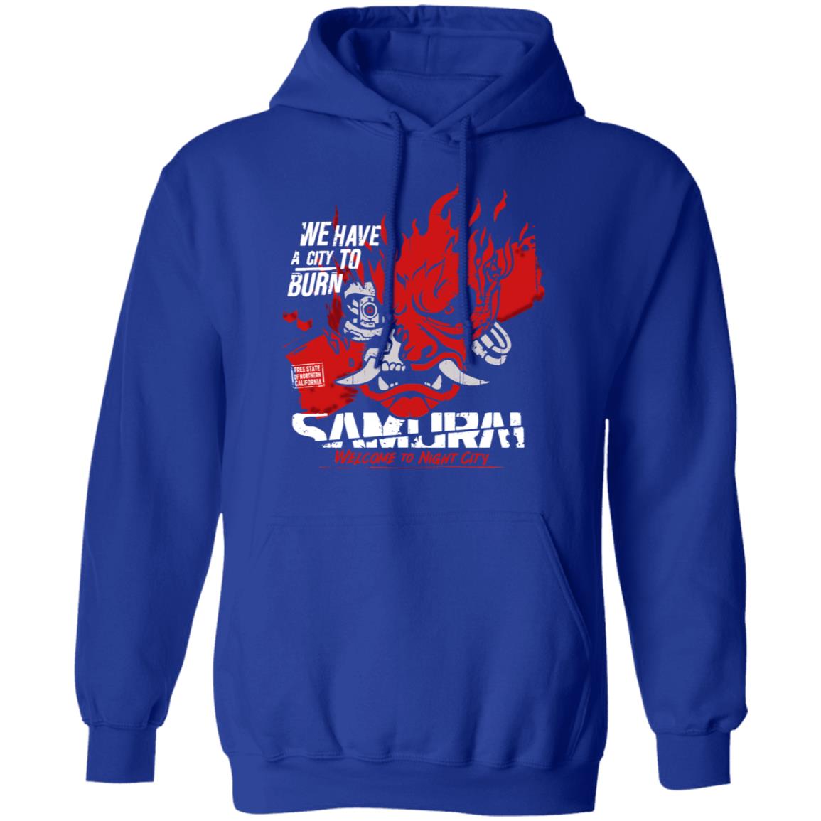 Welcome To Night City Samurai We Have A City To Burn Shirt, Hoodie, Tank
