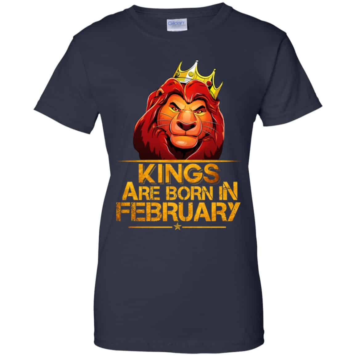 Lion King Are Born In February Shirt, Hoodie, Tank