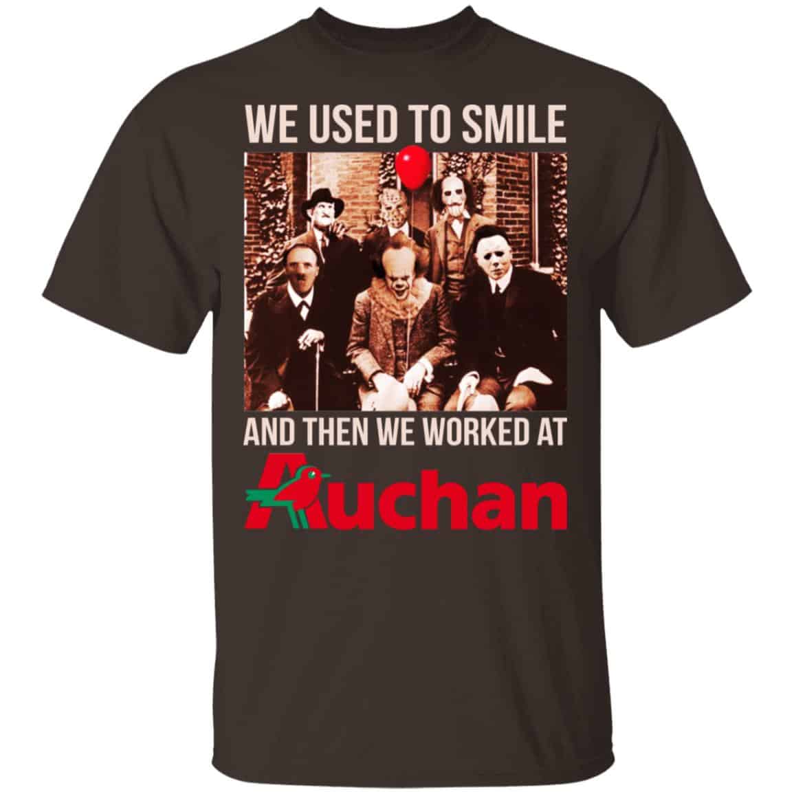 We Used To Smile And Then We Worked At Auchan Shirt, Hoodie, Tank