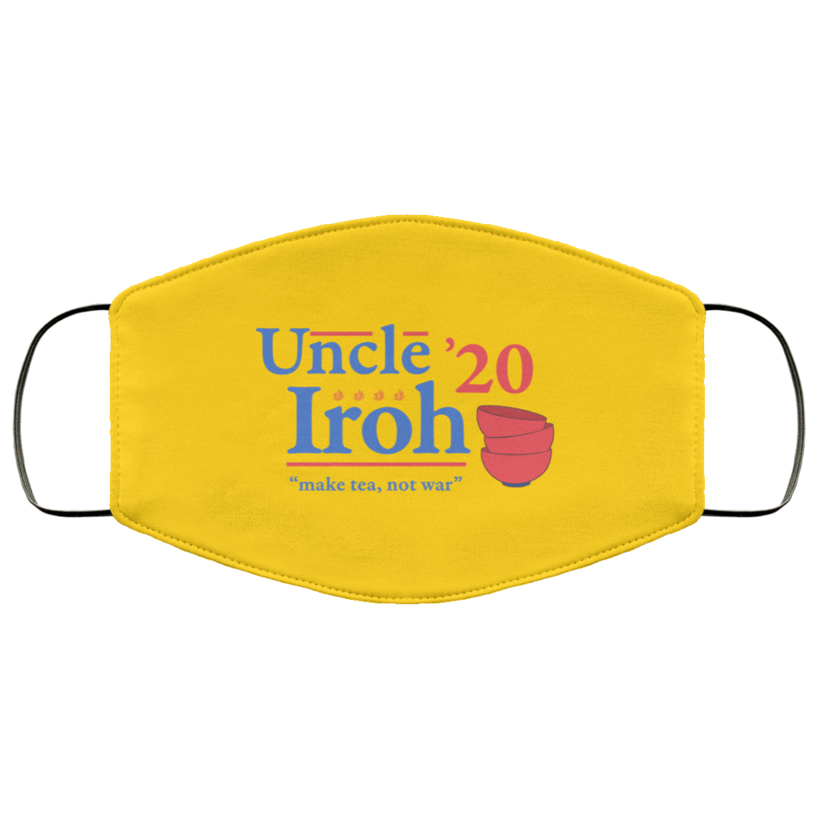Uncle Iroh 2020 Make Tea Not War Face Mask