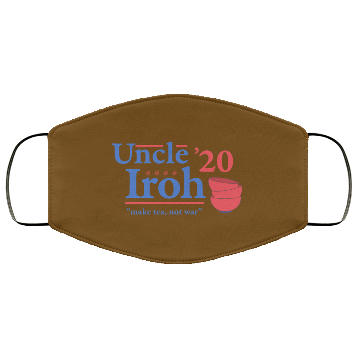 Uncle Iroh 2020 Make Tea Not War Face Mask