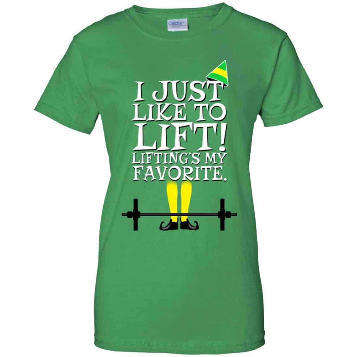 Elf: I Just Like Lifting Lifting’s My Favorite T-Shirts, Hoodie, Sweater