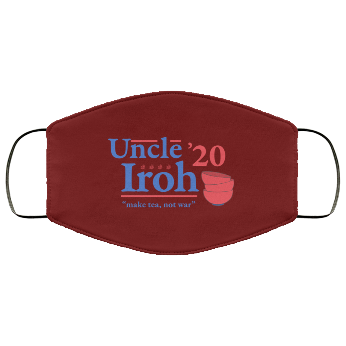 Uncle Iroh 2020 Make Tea Not War Face Mask