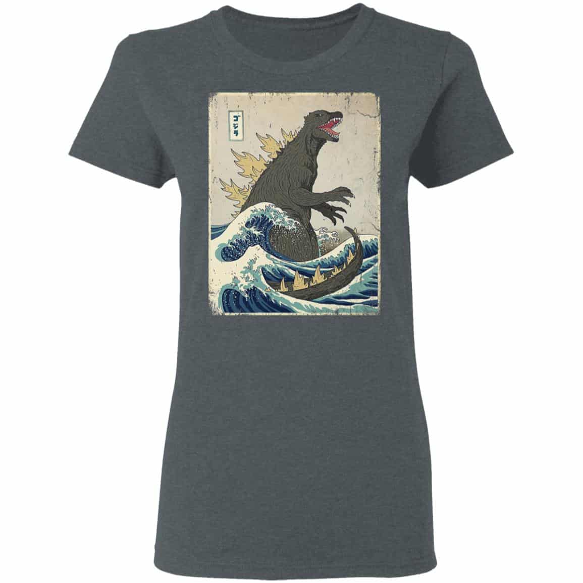 The Great Godzilla Off Kanagawa Shirt, Hoodie, Tank