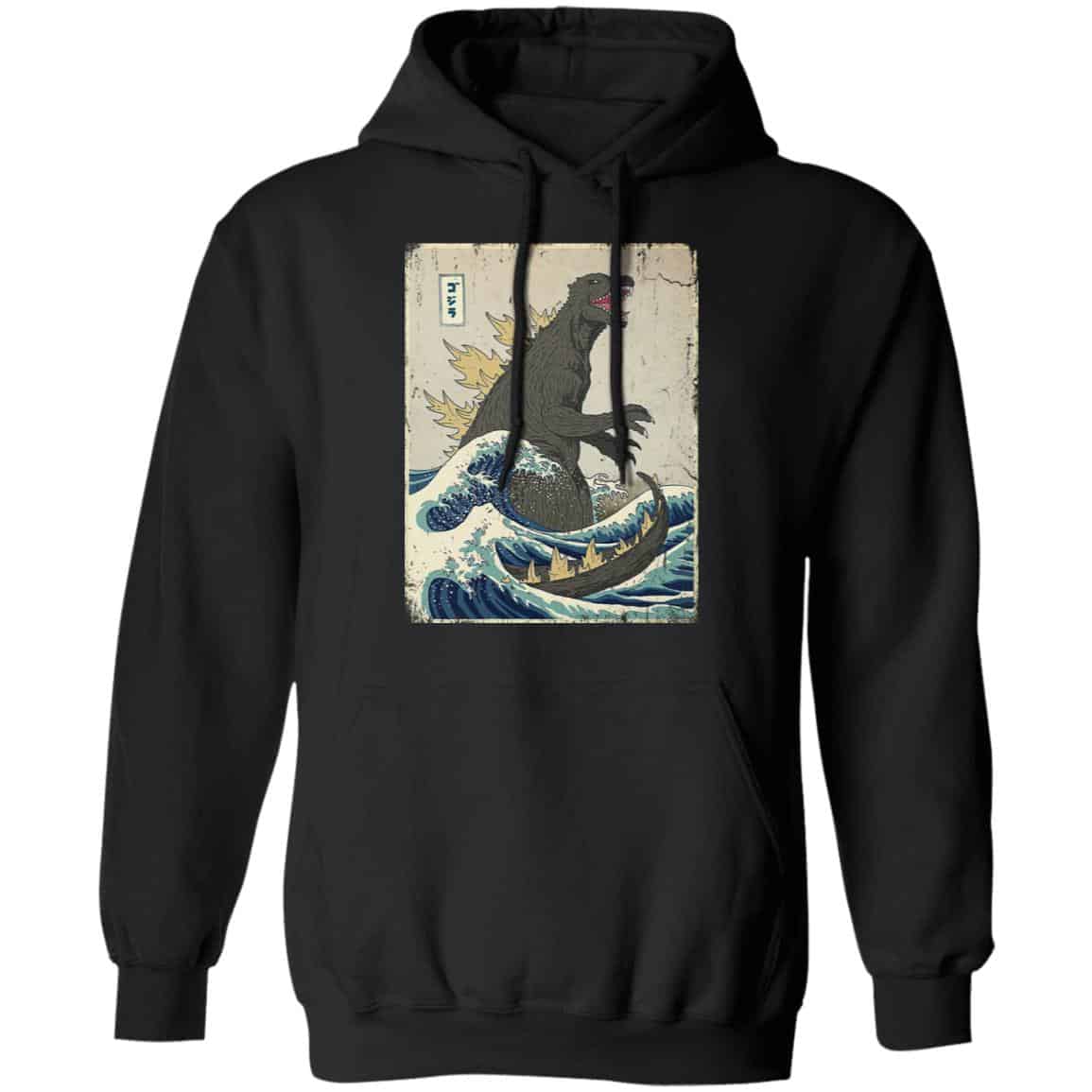 The Great Godzilla Off Kanagawa Shirt, Hoodie, Tank