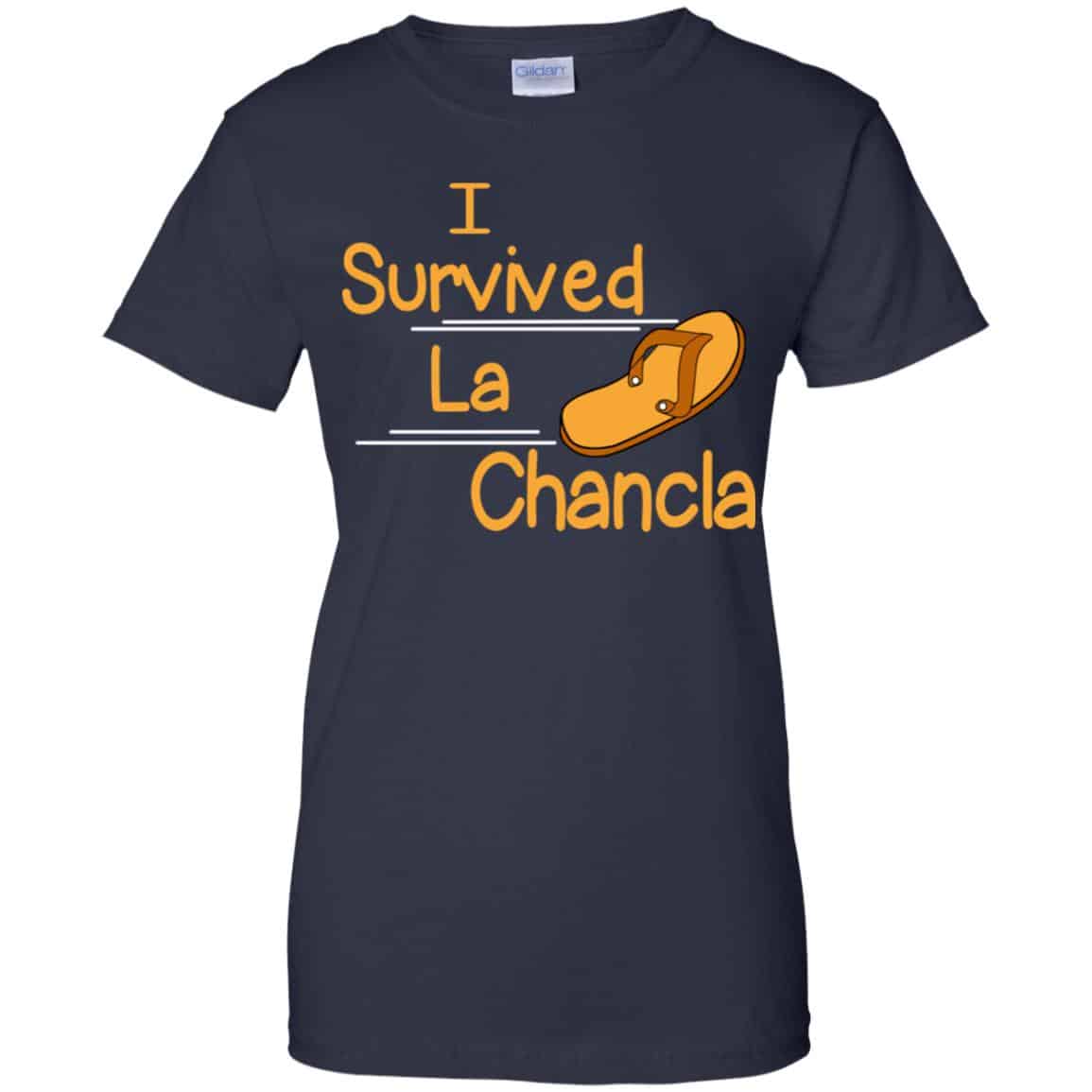 I Survived La Chancla Funny Mexican Humor T-Shirts, Hoodie, Tank