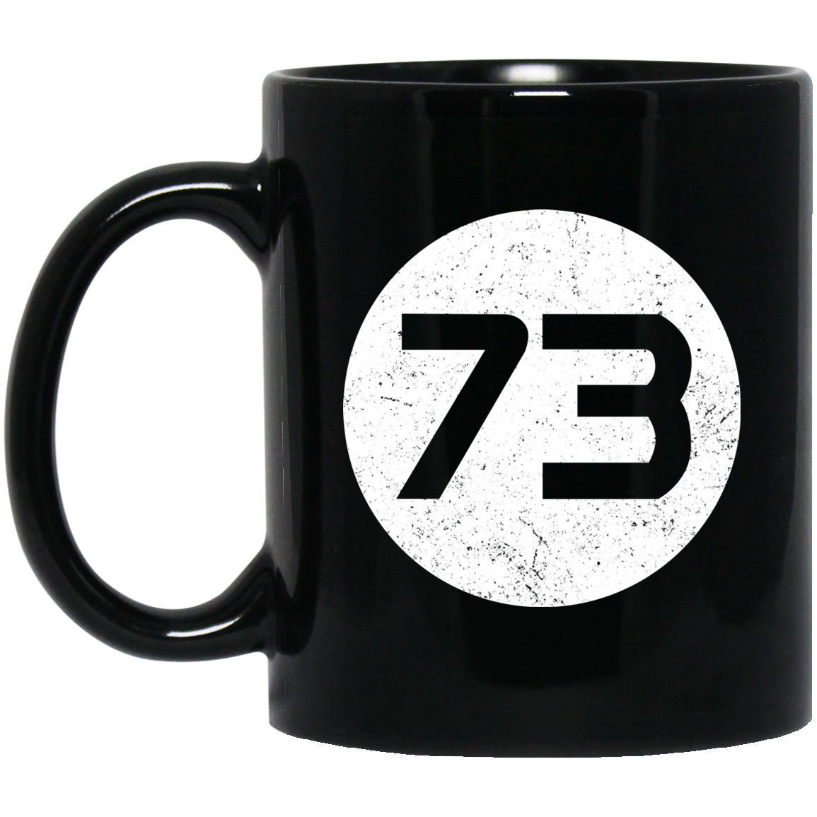 Sheldon Cooper’s 73 Black Mug