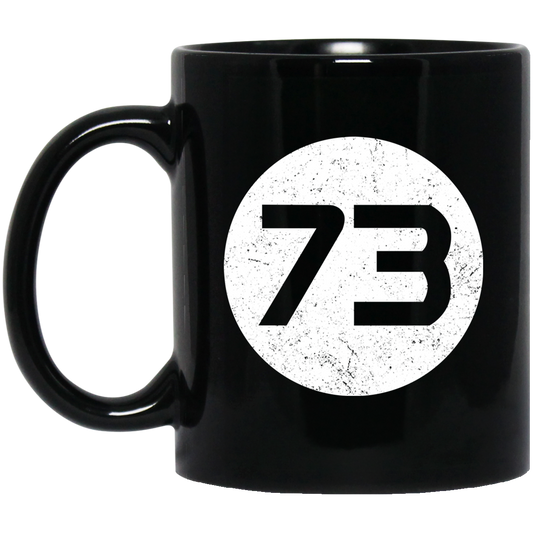 Sheldon Cooper’s 73 Black Mug