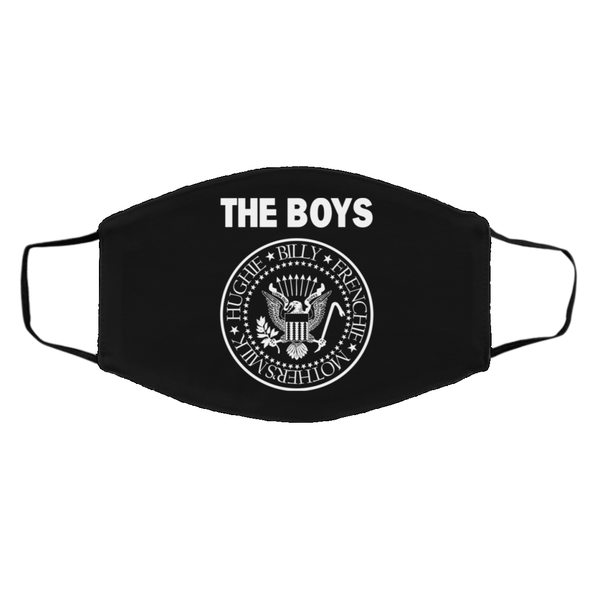 The Boys Hughie Billy Frenchie Mother’s Milk Face Mask