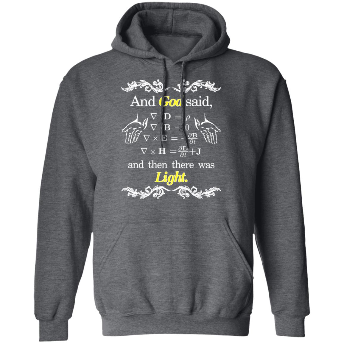 God Said Maxwell Equations Christian Physics Nerd Shirt, Hoodie, Tank