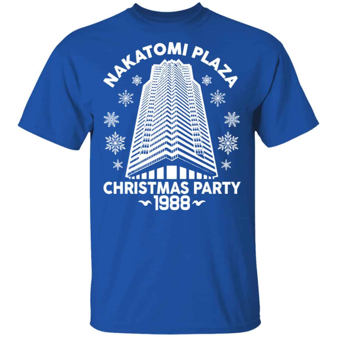 Nakatomi Plaza Christmas Party 1988 Christmas Shirt, Hoodie, Tank