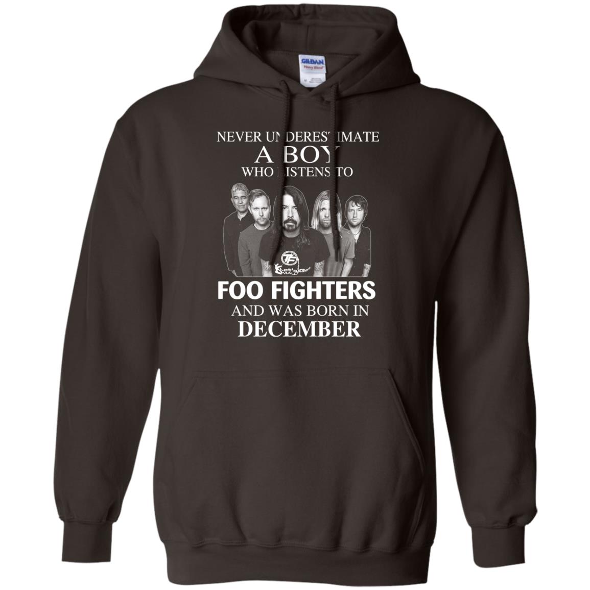A Boy Who Listens To Foo Fighters And Was Born In December T-Shirts, Hoodie, Tank