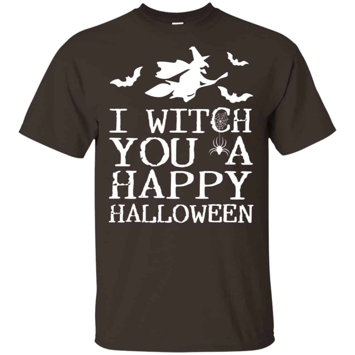 I Witch You A Happy Halloween Shirt, Hoodie, Tank