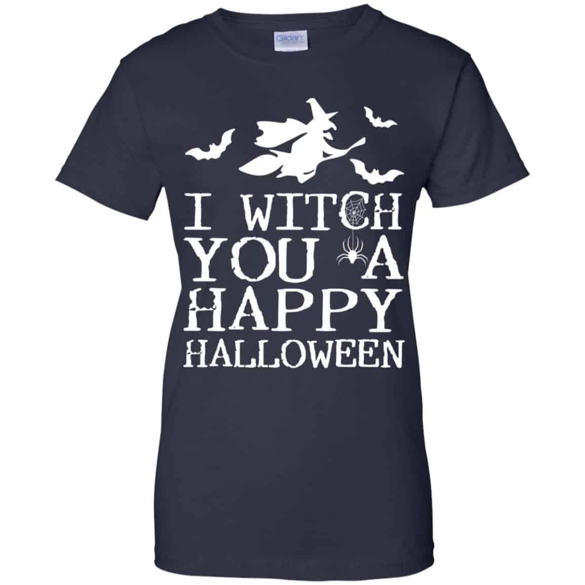 I Witch You A Happy Halloween Shirt, Hoodie, Tank