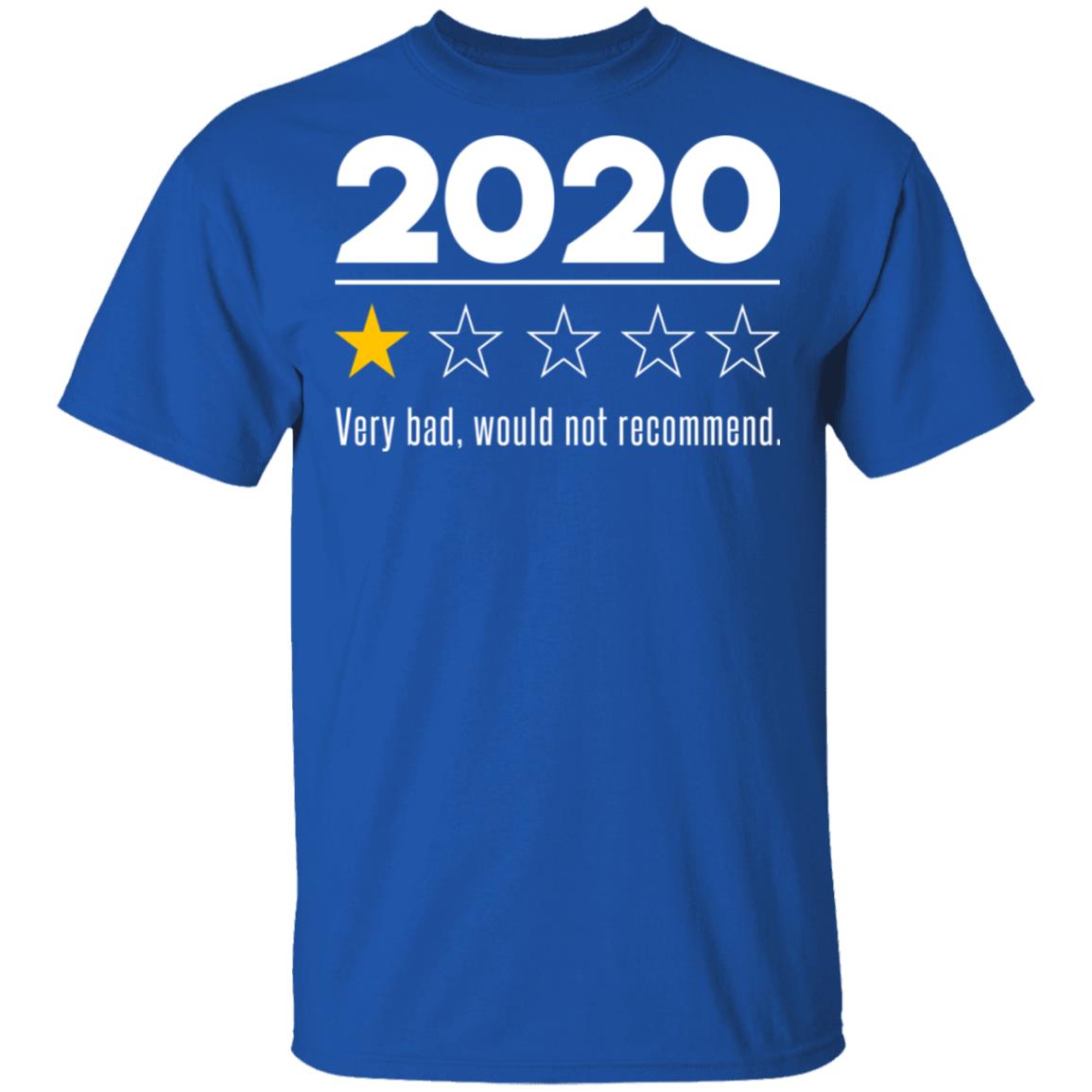 2020 This Year Very Bad Would Not Recommend Shirt, Hoodie, Tank