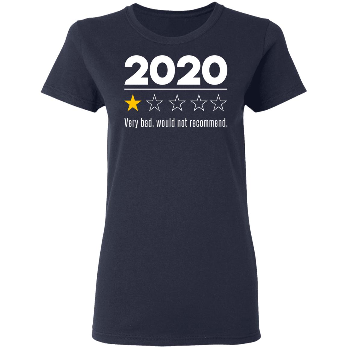 2020 This Year Very Bad Would Not Recommend Shirt, Hoodie, Tank