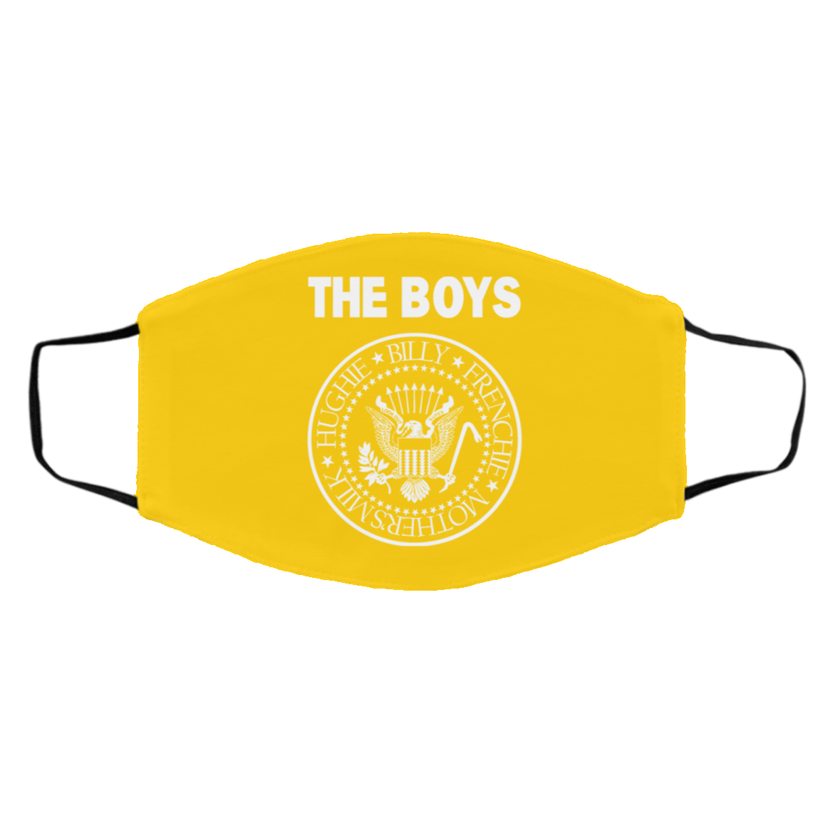 The Boys Hughie Billy Frenchie Mother’s Milk Face Mask