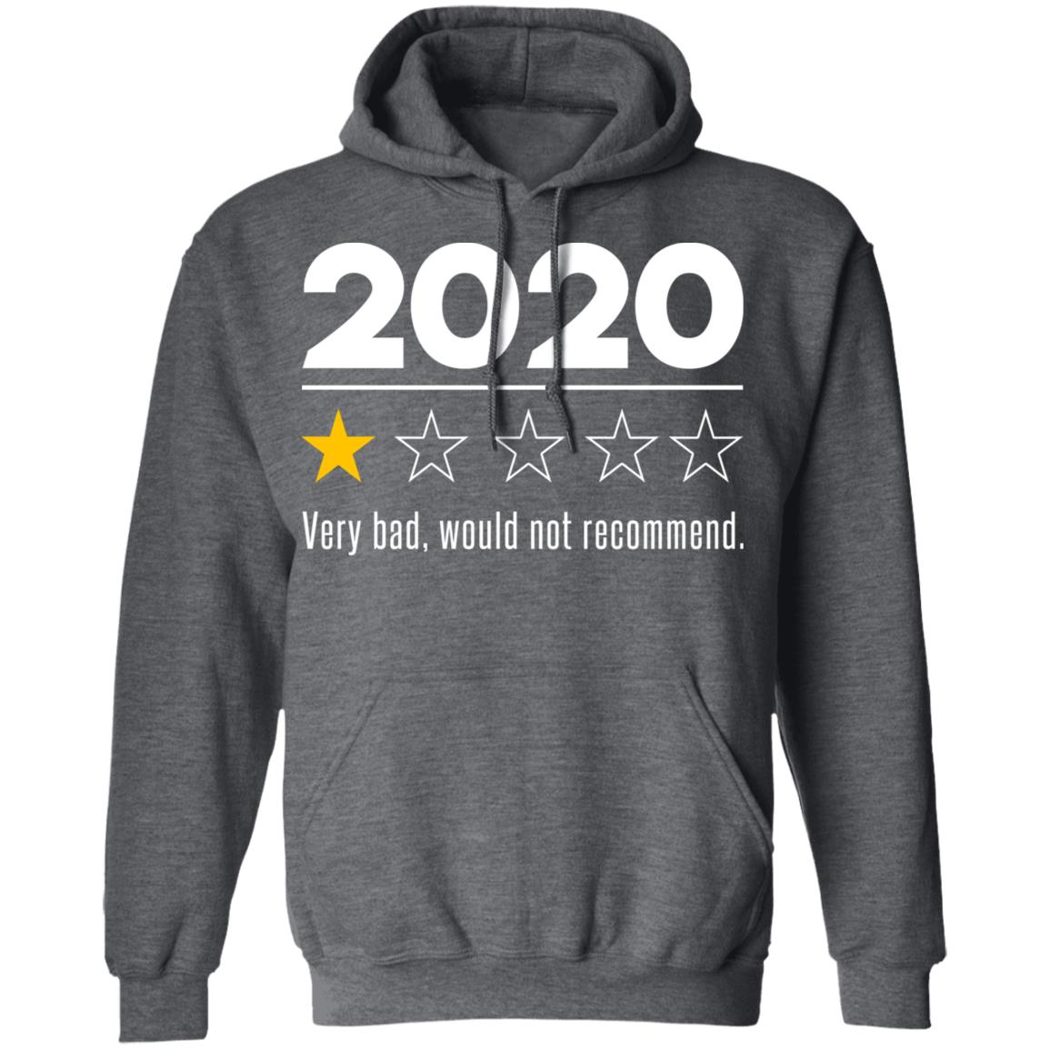 2020 This Year Very Bad Would Not Recommend Shirt, Hoodie, Tank