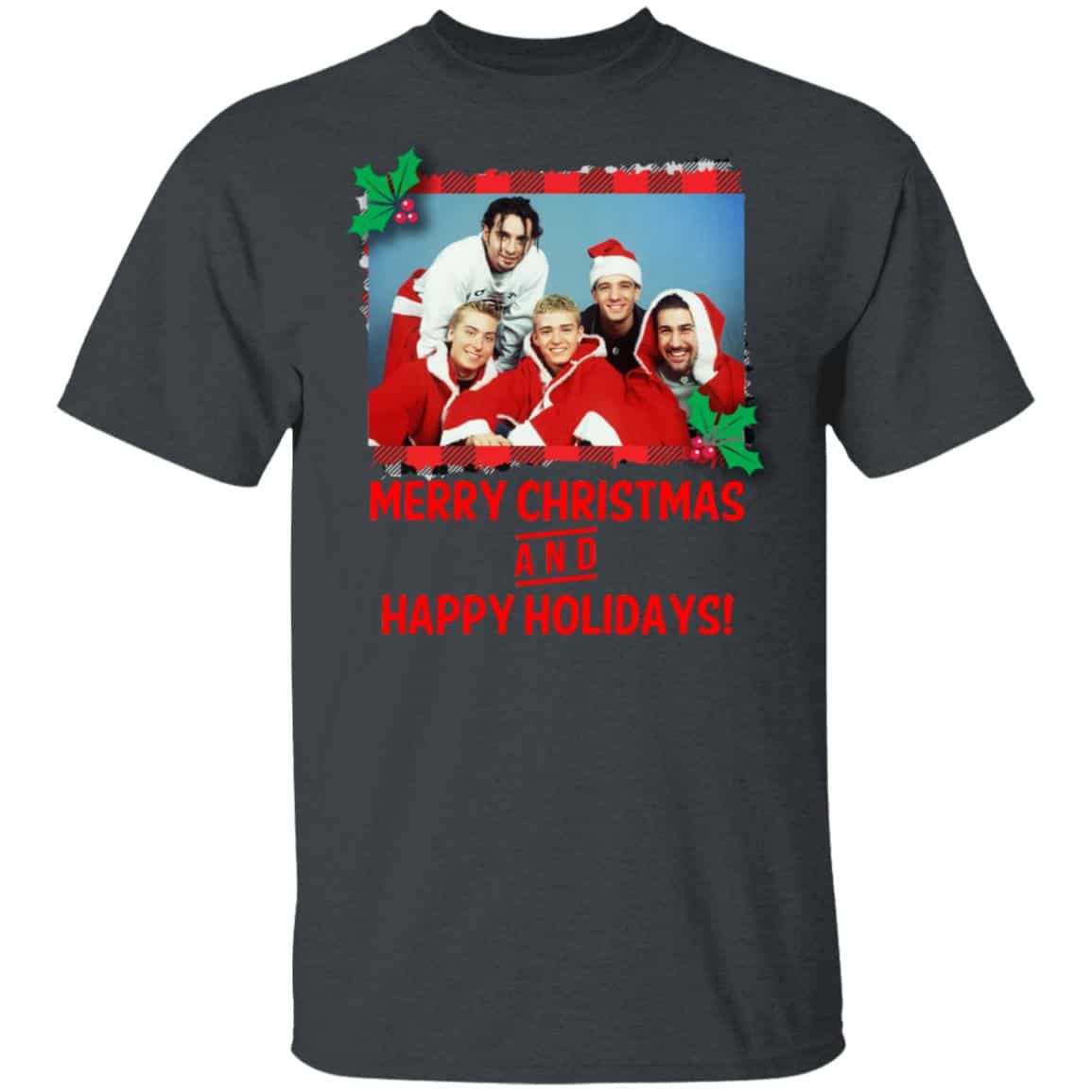 NSYNC Merry Christmas And Happy Holidays Shirt, Hoodie, Tank