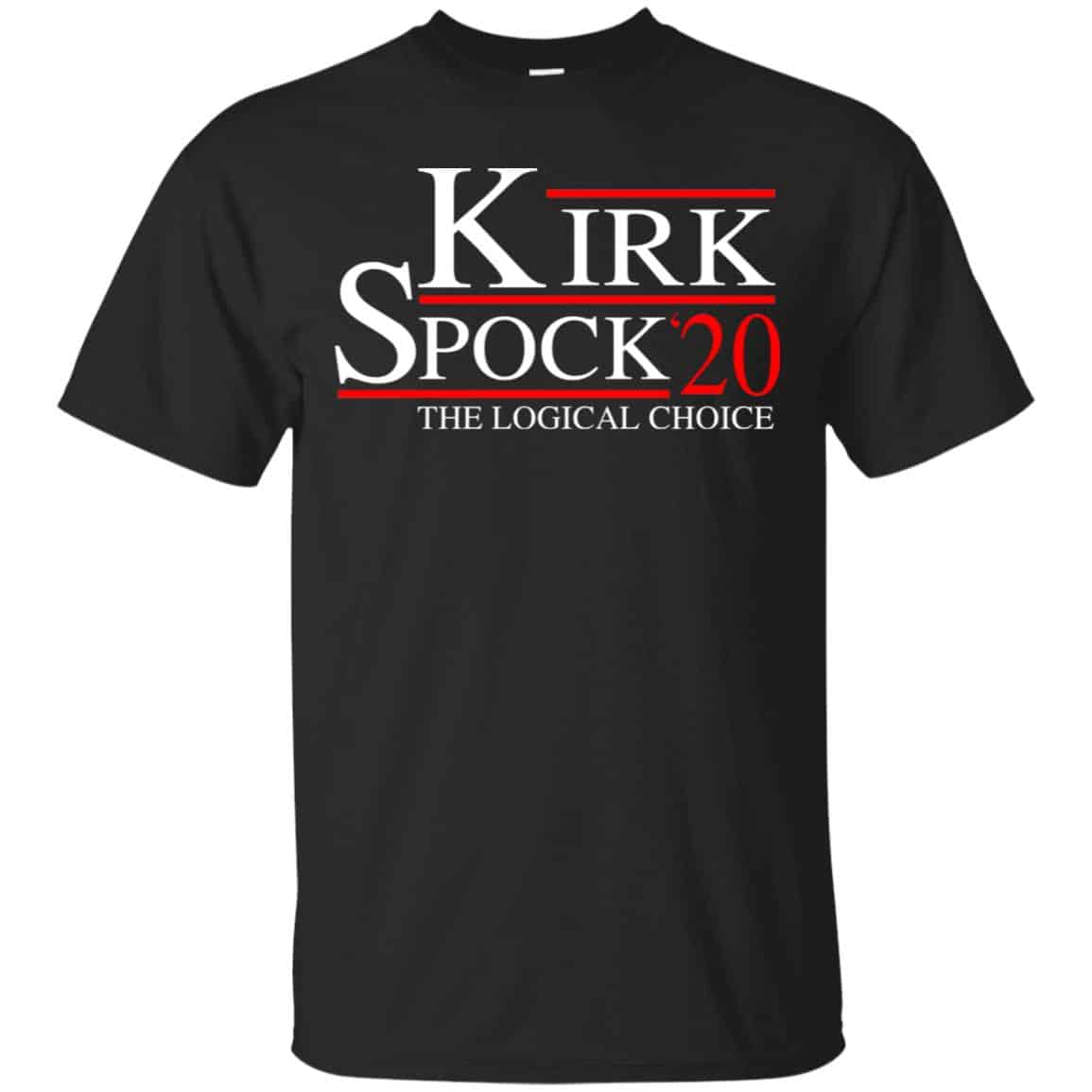 Kirk Spock 2020 The Logical Choice T-Shirts, Hoodie, Tank