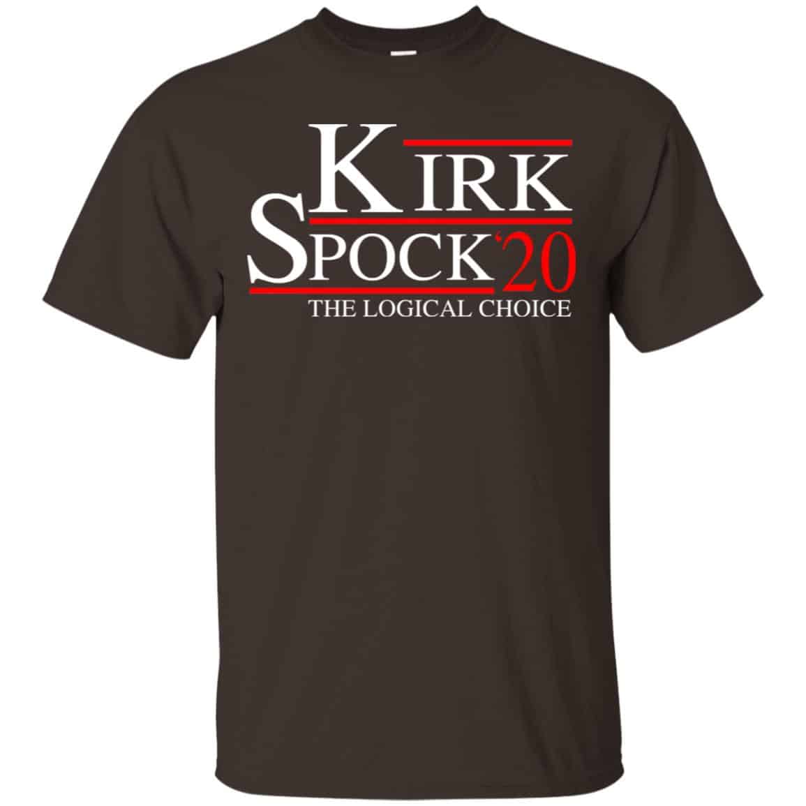Kirk Spock 2020 The Logical Choice T-Shirts, Hoodie, Tank