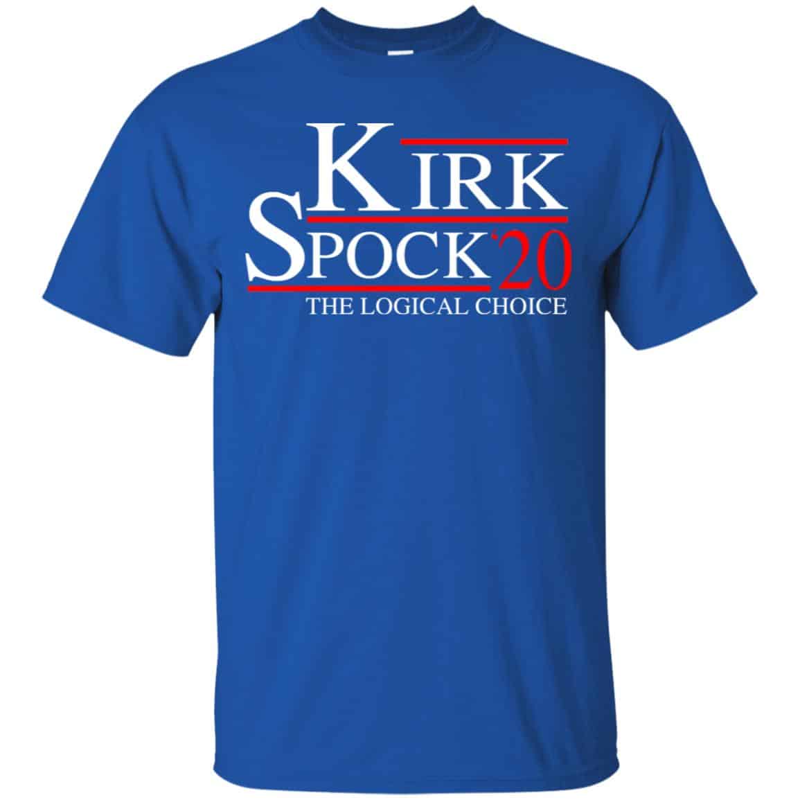 Kirk Spock 2020 The Logical Choice T-Shirts, Hoodie, Tank