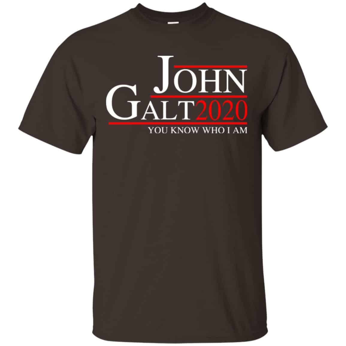 John Galt 2020 You Know Who I Am T-Shirts, Hoodie, Tank
