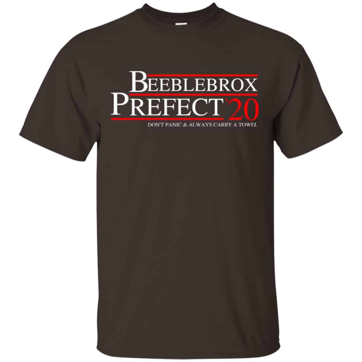 Beeblebrox Prefect 2020 Don’t Panic & Always Carry A Towel T-Shirts, Hoodie, Tank