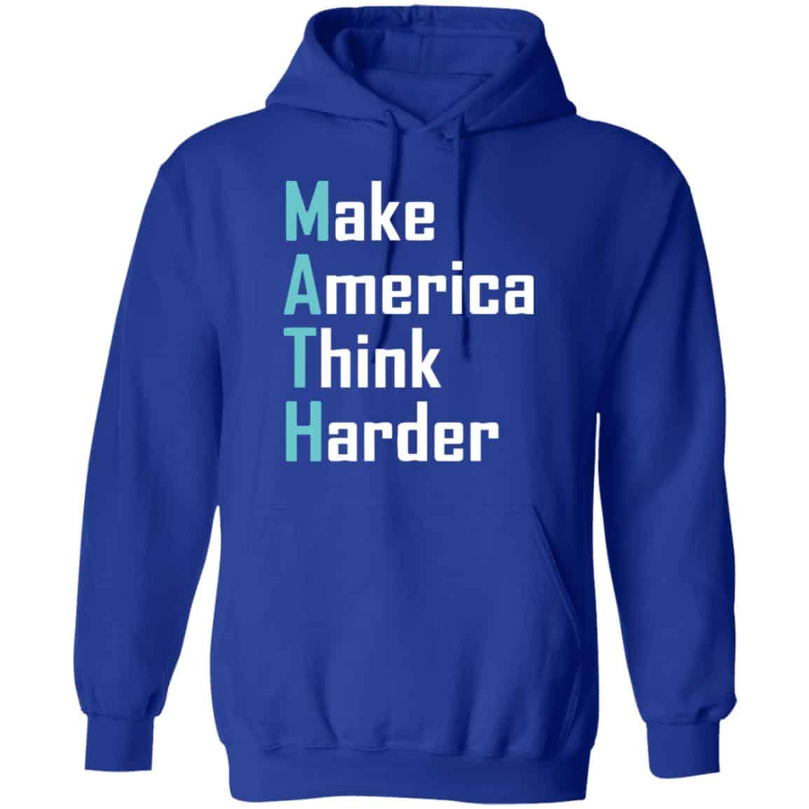 Math Make America Think Harder Andrew Yang 2020 Shirt, Hoodie, Tank