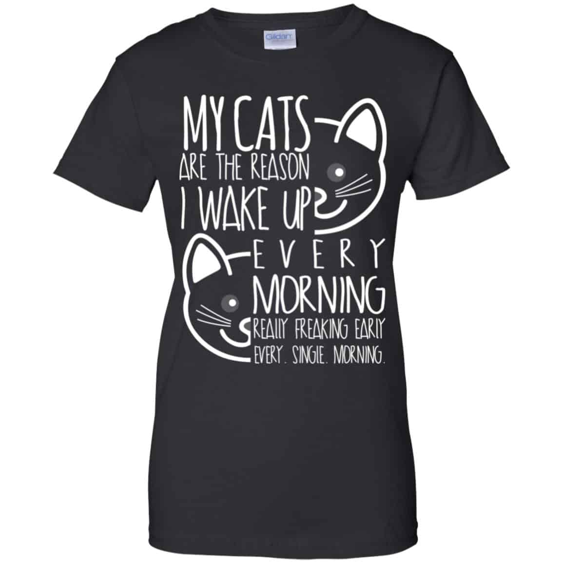 My Cats Are The Reason I Wake Up Every Morning Shirt, Hoodie, Tank