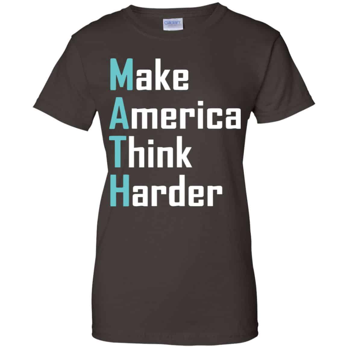 Math Make America Think Harder Andrew Yang 2020 Shirt, Hoodie, Tank