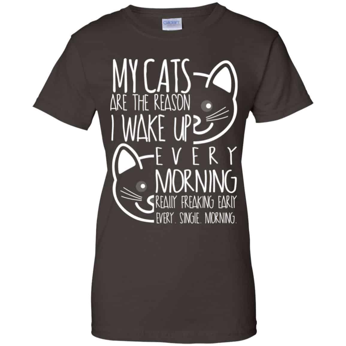 My Cats Are The Reason I Wake Up Every Morning Shirt, Hoodie, Tank
