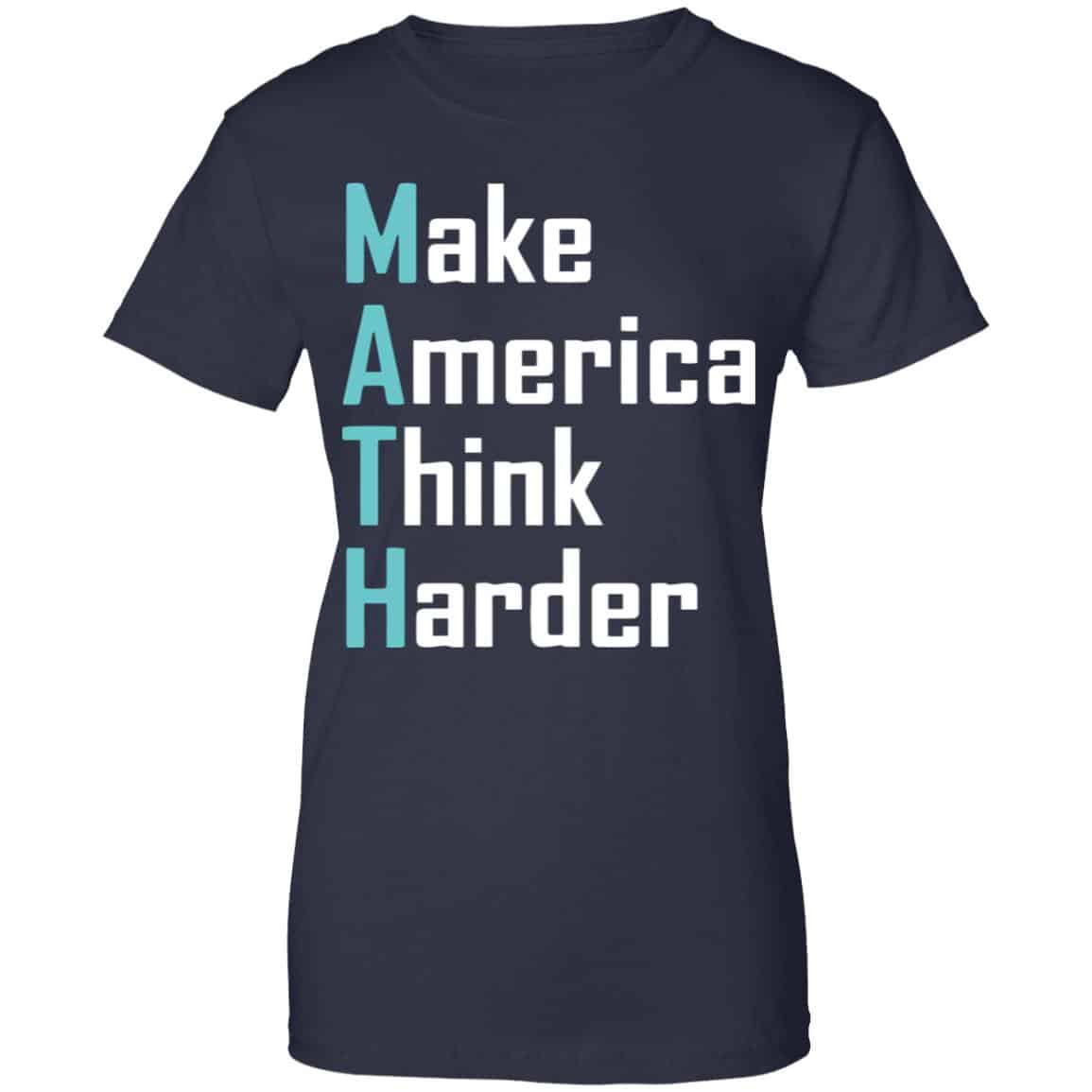 Math Make America Think Harder Andrew Yang 2020 Shirt, Hoodie, Tank