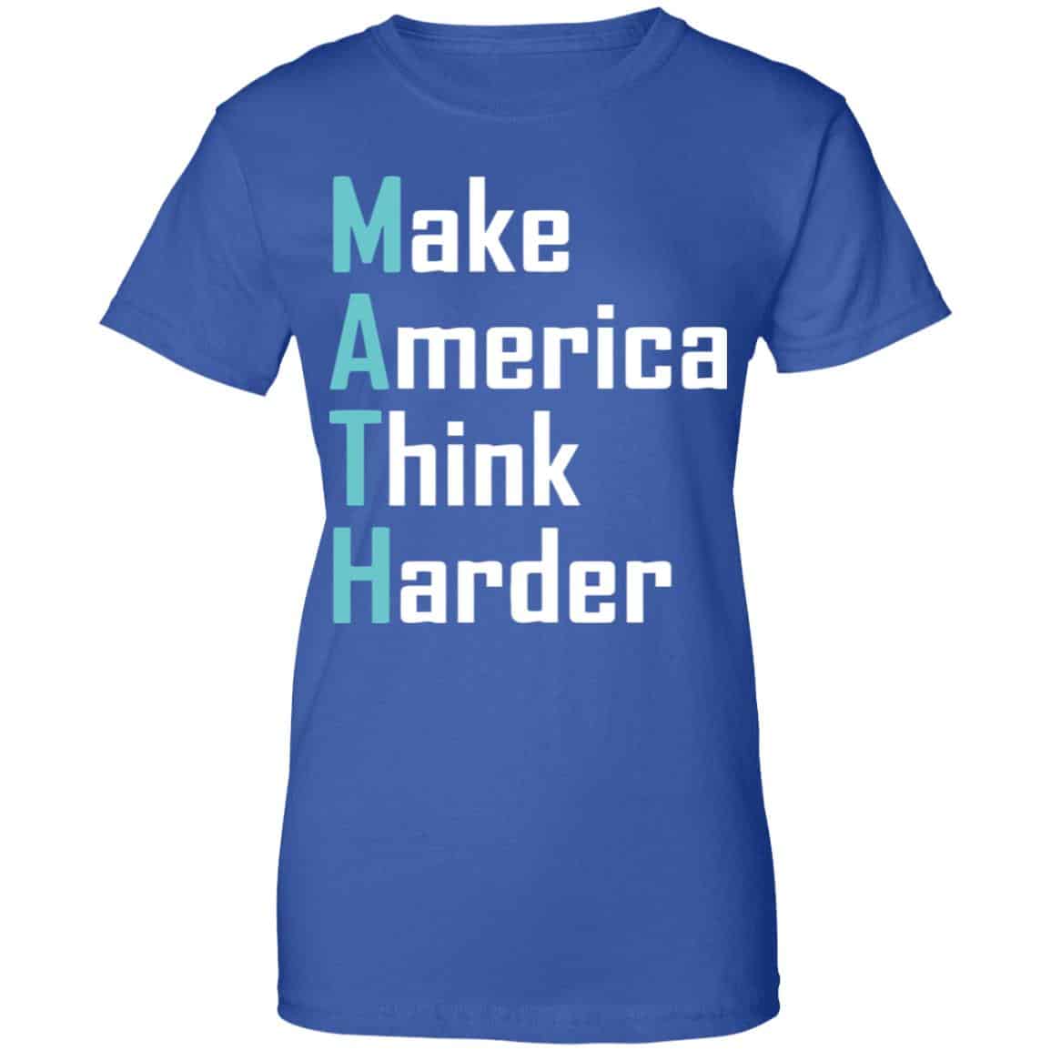 Math Make America Think Harder Andrew Yang 2020 Shirt, Hoodie, Tank