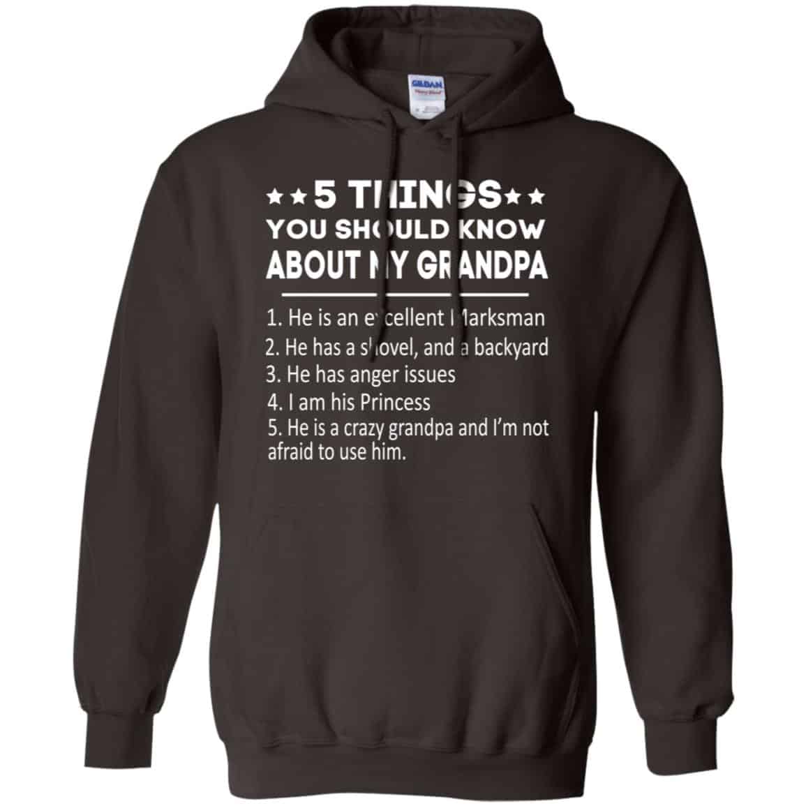 5 Things You Should Know About My Grandpa T-Shirts, Hoodie, Tank