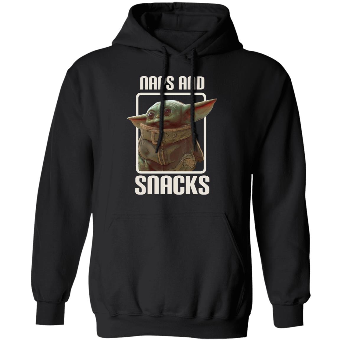 Baby Yoda Naps And Snacks Shirt, Hoodie, Tank