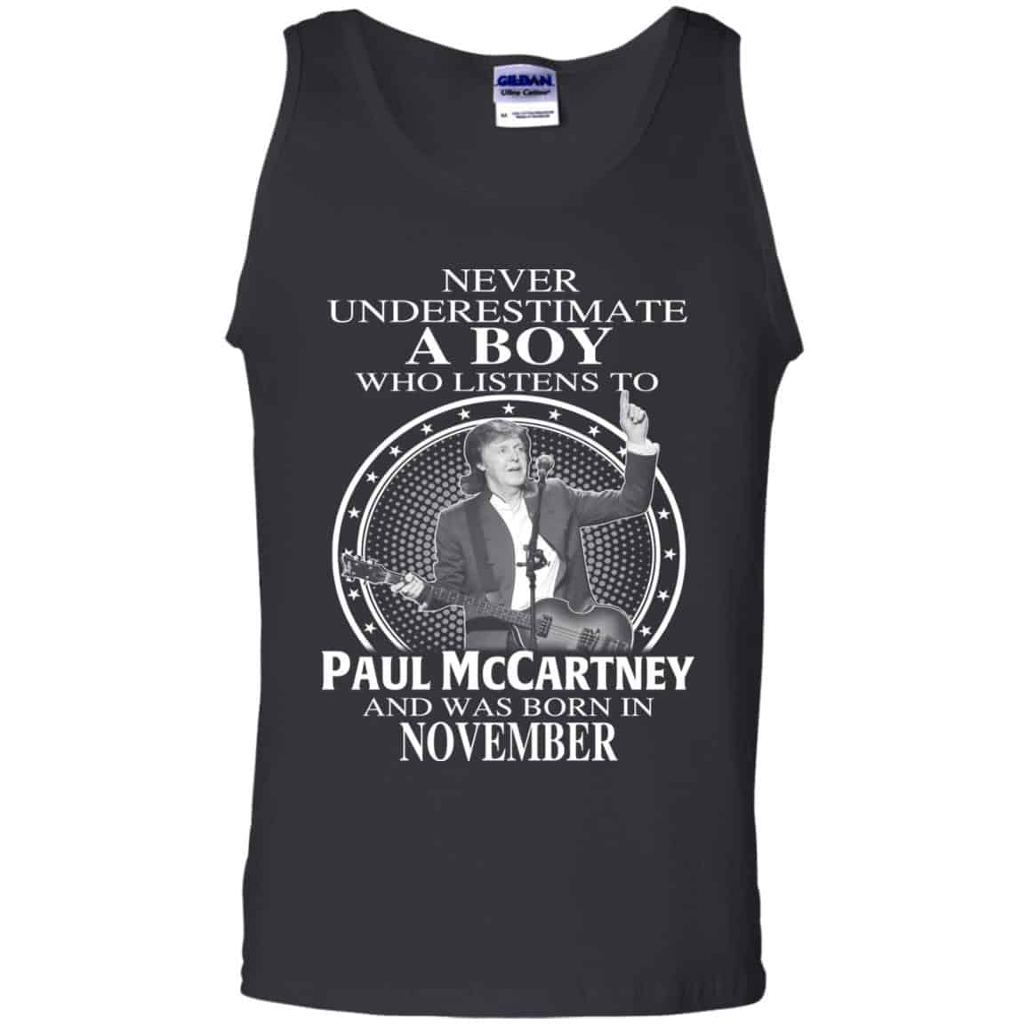 A Boy Who Listens To Paul McCartney And Was Born In November T-Shirts, Hoodie, Tank