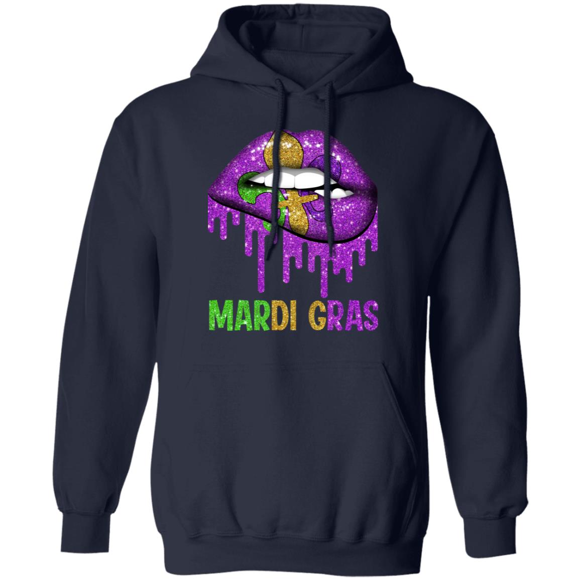 Mardi Gras Lip Biting Shirt, Hoodie, Tank