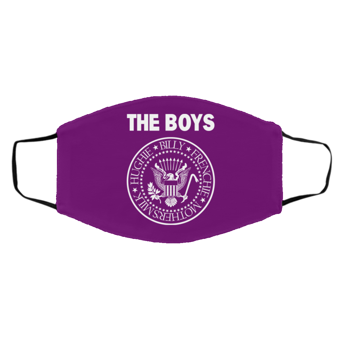 The Boys Hughie Billy Frenchie Mother’s Milk Face Mask