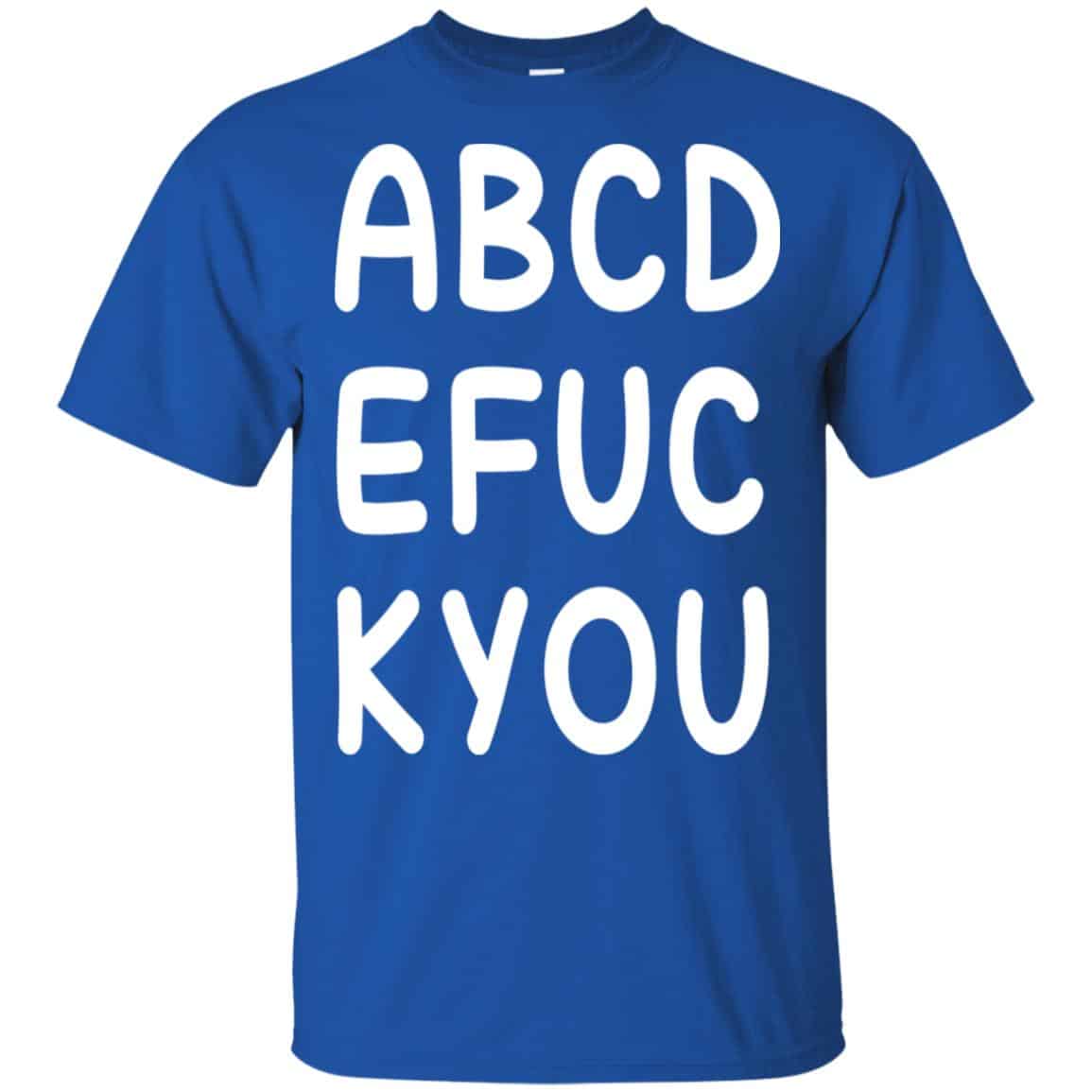 ABCD EFUC KYOU Shirt, Hoodie, Tank